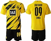 2020-21 Dortmund 09 EMMA Home Soccer Jersey,baseball caps,new era cap wholesale,wholesale hats